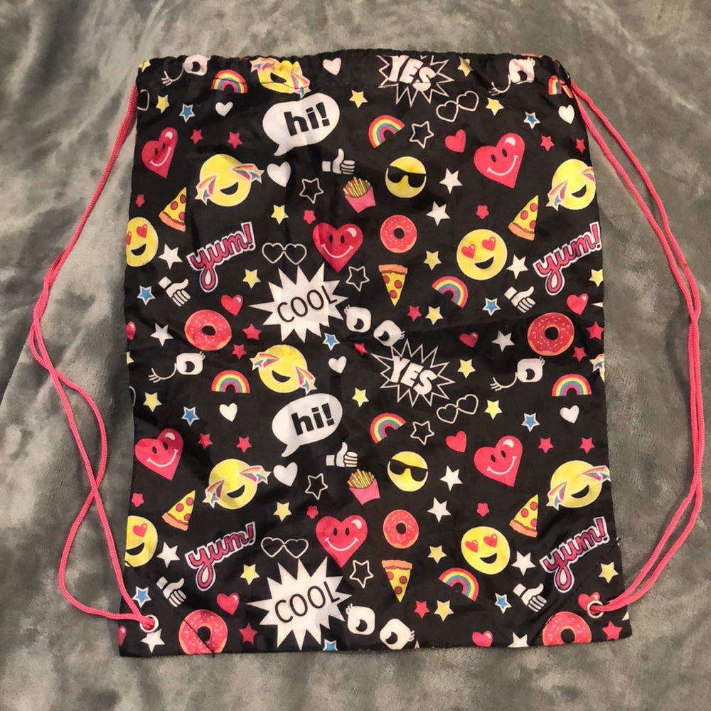 Emoji Drawstring Bag